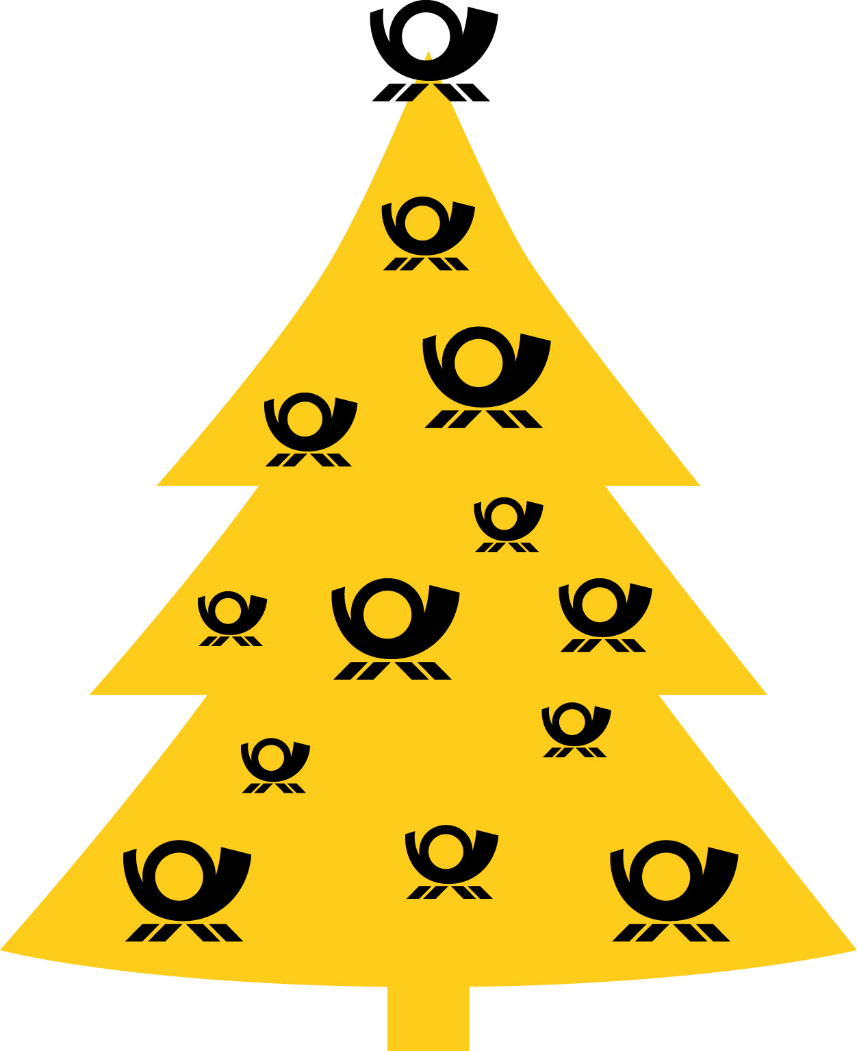 Weihnachtspostbaum