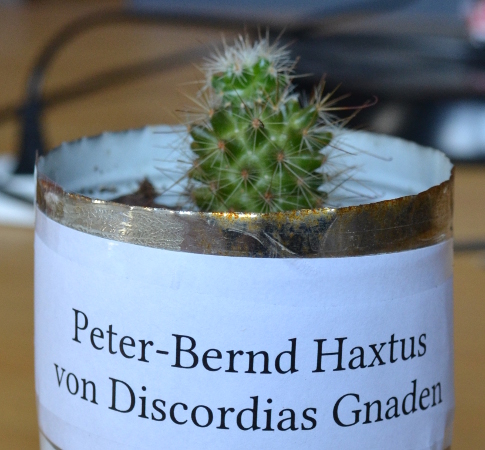 Peter-Bernd Haxtus von Discordias Gnaden